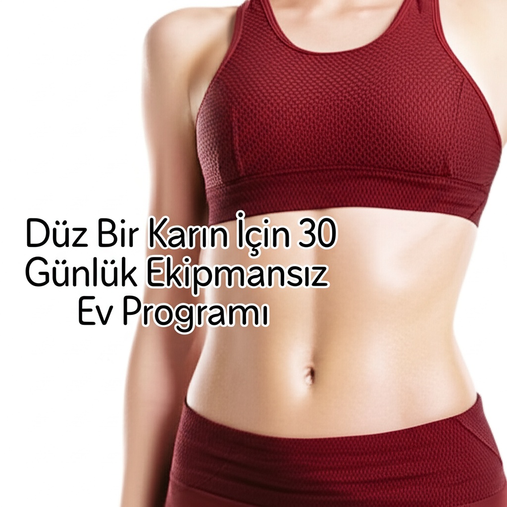 Düz Bir Karın İçin 30 Günlük Ekipmansız Ev Programı