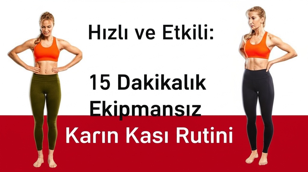 Hızlı ve Etkili: 15 Dakikalık Ekipmansız Karın Kası Rutini