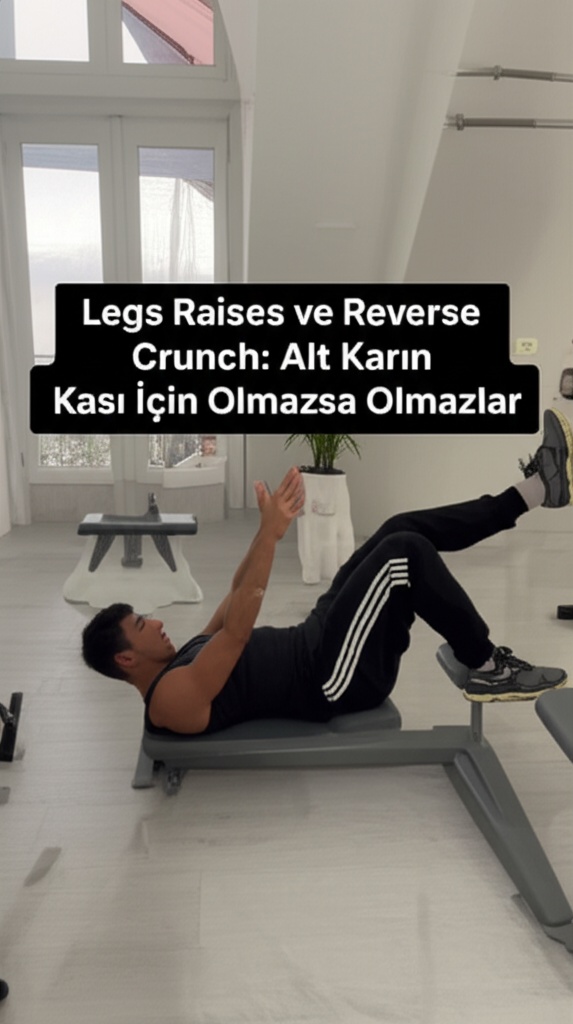 Leg Raises ve Reverse Crunch: Alt Karın Kası İçin Olmazsa Olmazlar