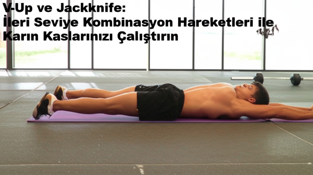 V-Up ve Jackknife: İleri Seviye Kombinasyon Hareketleri ile Karın Kaslarınızı Çalıştırın