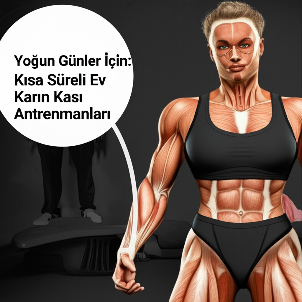 Yoğun Günler İçin: Kısa Süreli Ev Karın Kası Antrenmanları